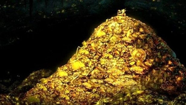 Foto - 10 ton altın çıkarılacak! Sarayın altındaki gizli hazinenin haritası bulundu