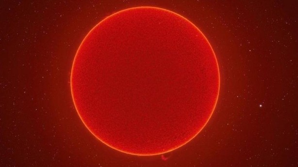 Foto - 100 bin ayrı fotoğrafını çekerek oluşturdu! İşte Güneş’in 230 megapiksellik fotoğrafı