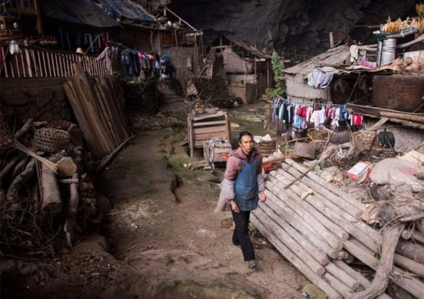 Foto - 100 kişilik mağara köy: Zhongdong