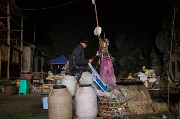 Foto - 100 kişilik mağara köy: Zhongdong