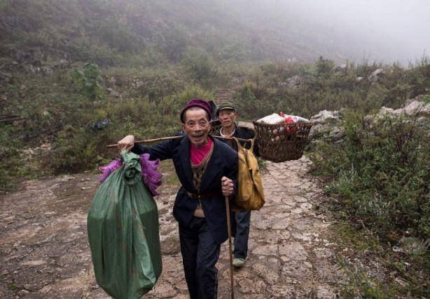 100 kişilik mağara köy: Zhongdong
