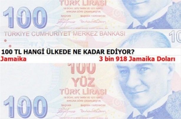 Foto - 100 Türk Lirası hangi ülkede ne kadar ediyor?