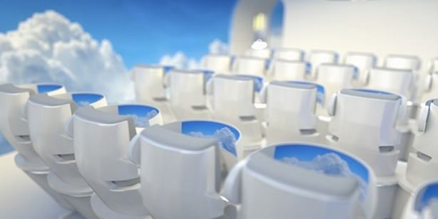 Foto - 1000 yolculu Penceresiz Uçak