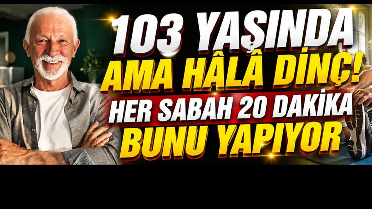103 yaşında hâlâ tek başına yaşıyor! Dinç kalmak için her sabah 20 dakika bunu yapıyor