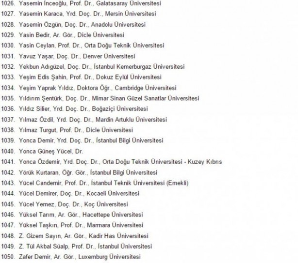 Foto - 1100 akademisyen devleti 'katliamla' suçladı