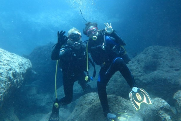 Foto - 12 metre derinlikte yaptılar! Bu dalgıçların yaptığını kimse yapmadı