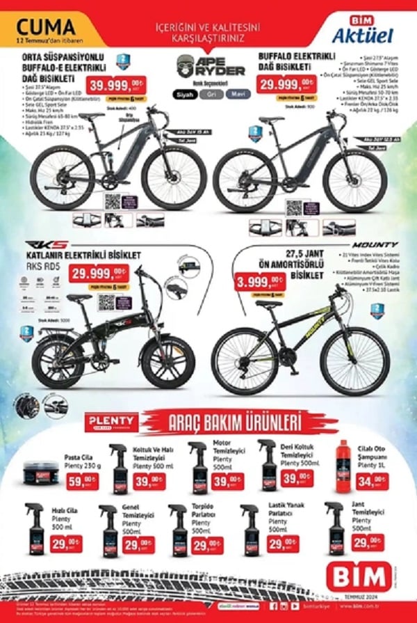 Foto - 12 Temmuz aktüel ürünleri belli oldu! İşte BİM'den kaçırılmayacak fırsatlar