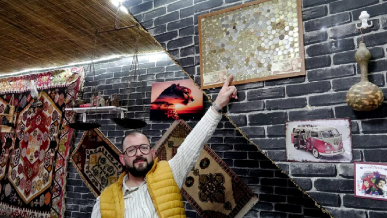 12 yaşında bir hevesle başladı! 20 yıldır koleksiyon yapıyor