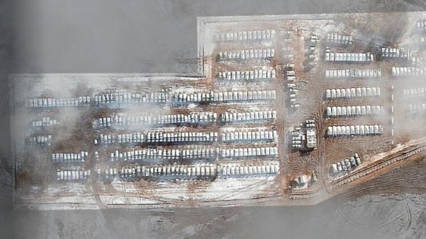 Foto - 1200 tank böyle görüntülendi! Savaşın ayak sesleri