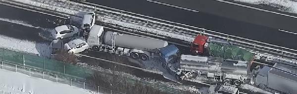 Foto - 130 araç birbirine girdi! Ölü ve yaralılar var