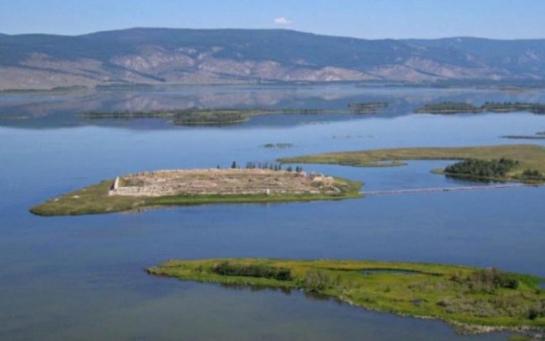 Foto - 1300 yıllık gizem! Labirent şeklindeki Türk adasının sırrı