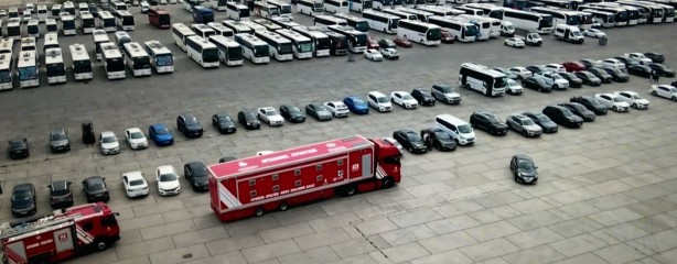 Foto - 134 araç için 200 makam aracı ile Yenikapı’da Ekrem şov!