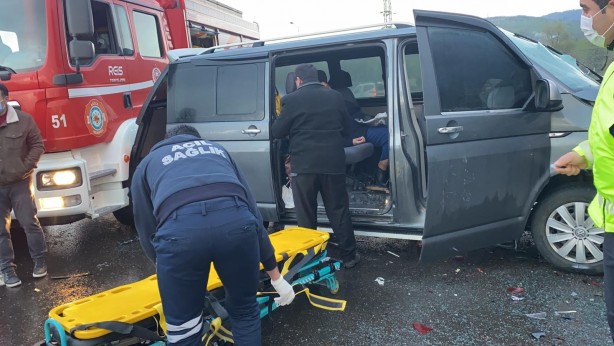 Foto - 14 aracın karıştığı feci kaza: Yaralılar var