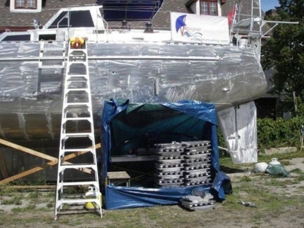 Foto - 14 sene boyunca uğraşıp kendi yatlarını yaptılar 