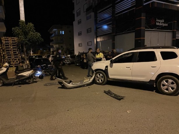 Foto - Feci kaza! 14 yaşındaki motosiklet sürücüsü yaralandı