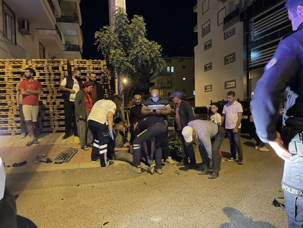 Foto - Feci kaza! 14 yaşındaki motosiklet sürücüsü yaralandı