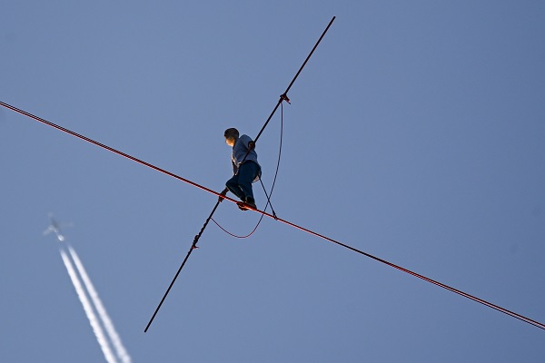 Foto - 140 metre yüksekte ölümle dans