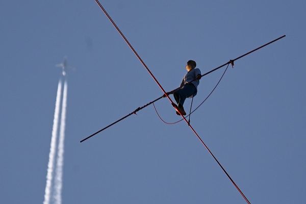 Foto - 140 metre yüksekte ölümle dans