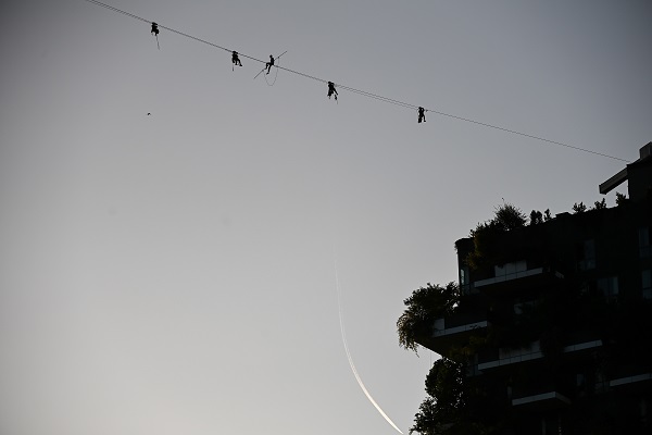 Foto - 140 metre yüksekte ölümle dans