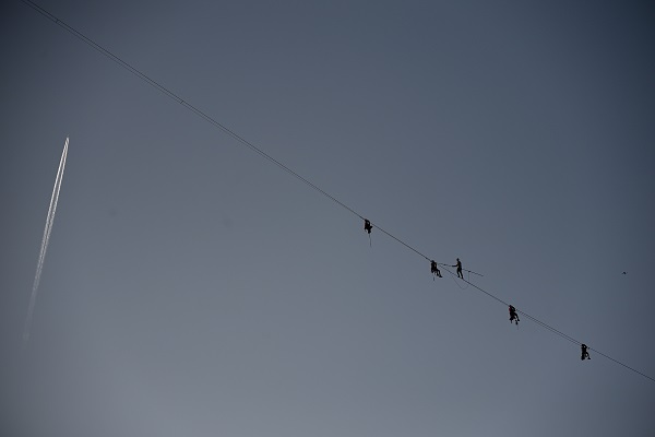 Foto - 140 metre yüksekte ölümle dans