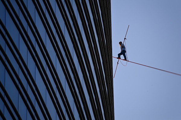 Foto - 140 metre yüksekte ölümle dans