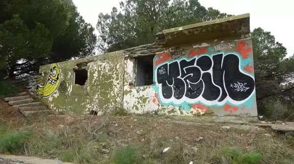 Foto - 140 yıllık tabya kaderine terk edildi! 2. Abdülhamit zamanında yapıldı bu hali herkesi üzdü