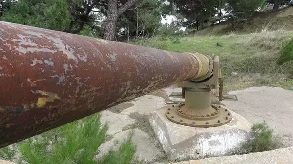 Foto - 140 yıllık tabya kaderine terk edildi! 2. Abdülhamit zamanında yapıldı bu hali herkesi üzdü