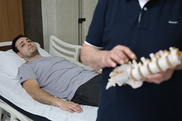 1400 kilometre uzaklıkta şifa buldu