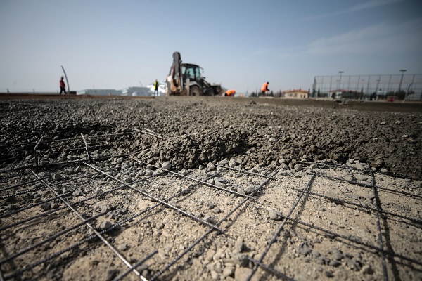 Foto - 15 bin kişilik geçici kent yükselmeye başladı