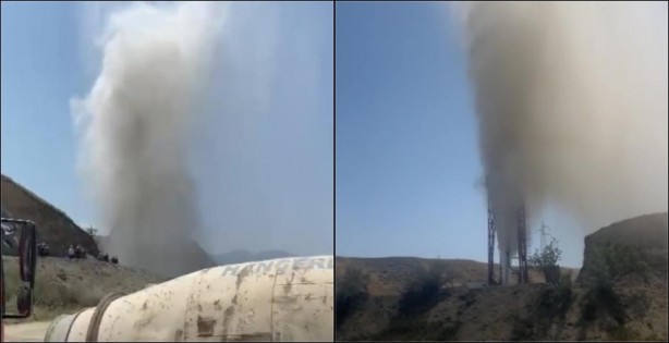 Foto - 15 günden beri gaz ve su fışkırıyordu! O sondaj kuyusu kapatıldı