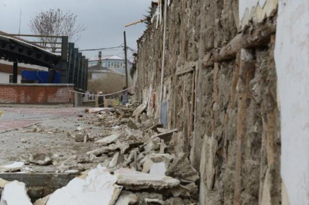 Foto - 1,5 metre genişliğindeki tarihi arasta restore edildi