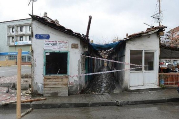 Foto - 1,5 metre genişliğindeki tarihi arasta restore edildi