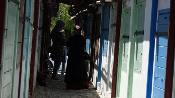 Foto - 1,5 metre genişliğindeki tarihi arasta restore edildi