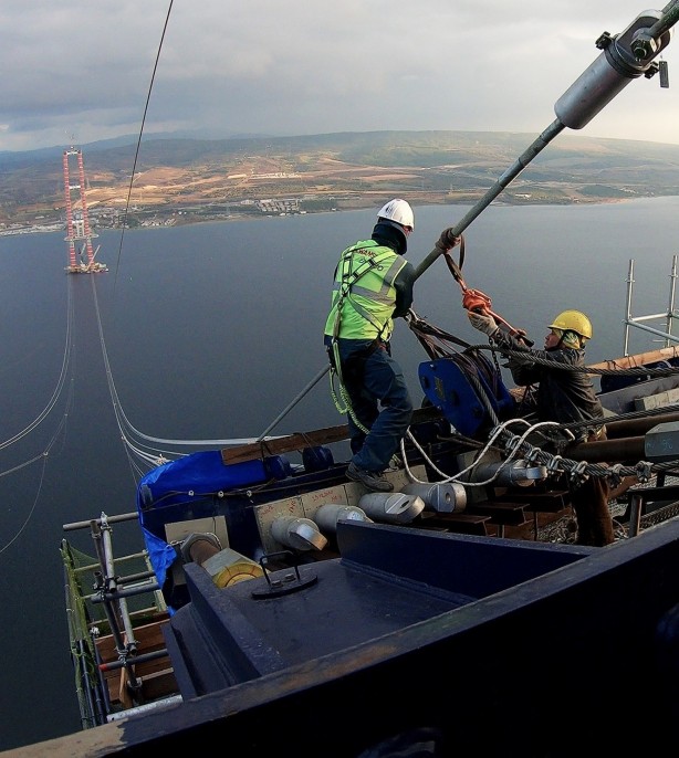 Foto - 15 milletten tam 30 bin kişi! 1915 Çanakkale Köprüsü'nün ilginç hikayesi