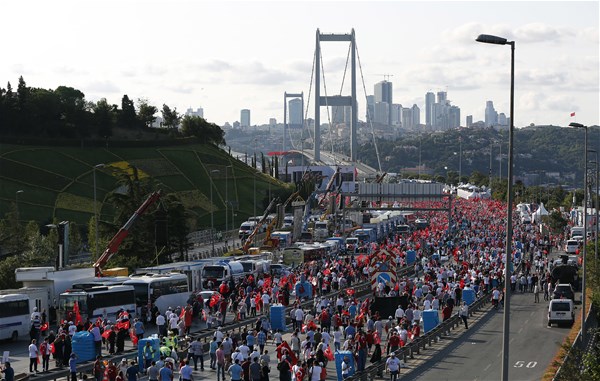 Foto - 15 Temmuz Köprüsü'nde müthiş kareler