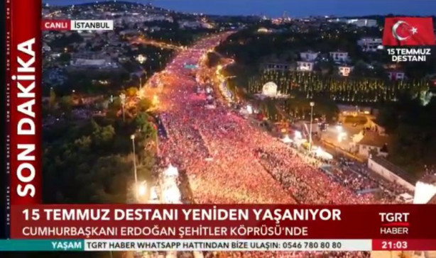 Foto - 15 Temmuz Köprüsü'nde müthiş kareler