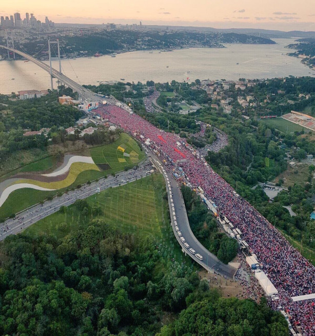 Foto - 15 Temmuz Köprüsü'nde müthiş kareler