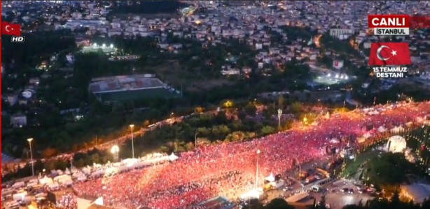 15 Temmuz Köprüsü'nde müthiş kareler