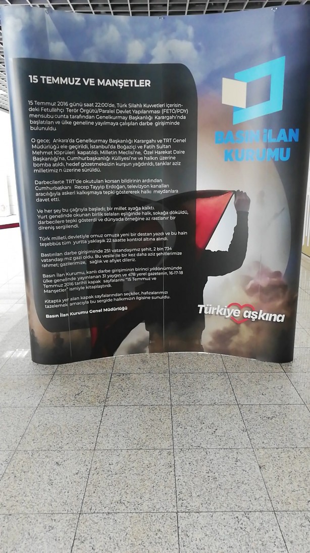 Foto - 15 Temmuz ve Manşetler Sergisi açıldı