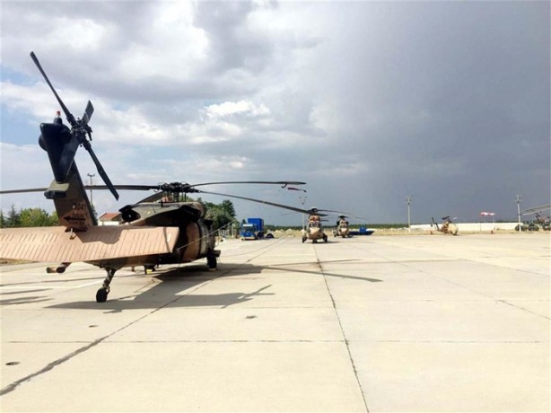 Foto - 15 Temmuz'da havalanan helikopterler görüntülendi