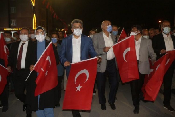 Foto - 15 Temmuz'un yıldönümünde milyonlar meydanları boş bırakmadı