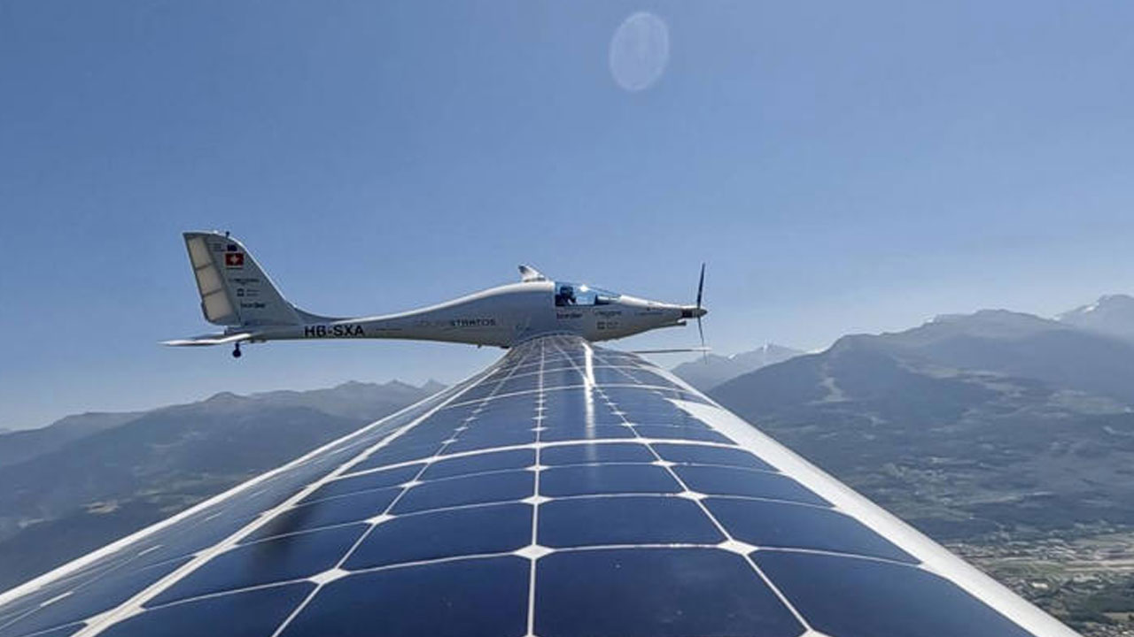 Foto - 15 yıl sonra gelen rekor! Güneş enerjili uçak 9,5 bin metreye yükseldi