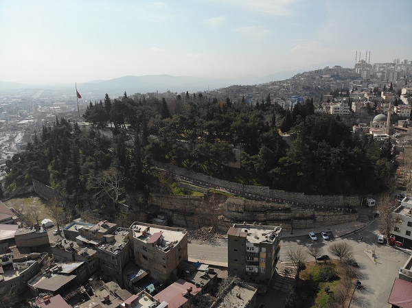 Foto - 1513 yılındaki depremi de yaşadı! Kahramanmaraş Kalesi'nin son hali