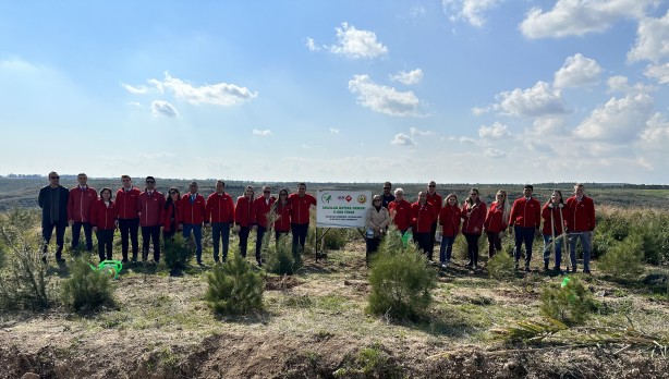 Foto - 16 bin fidanı toprakla buluşturuyor! Atılan bu adım gönüllere dokunuyor!