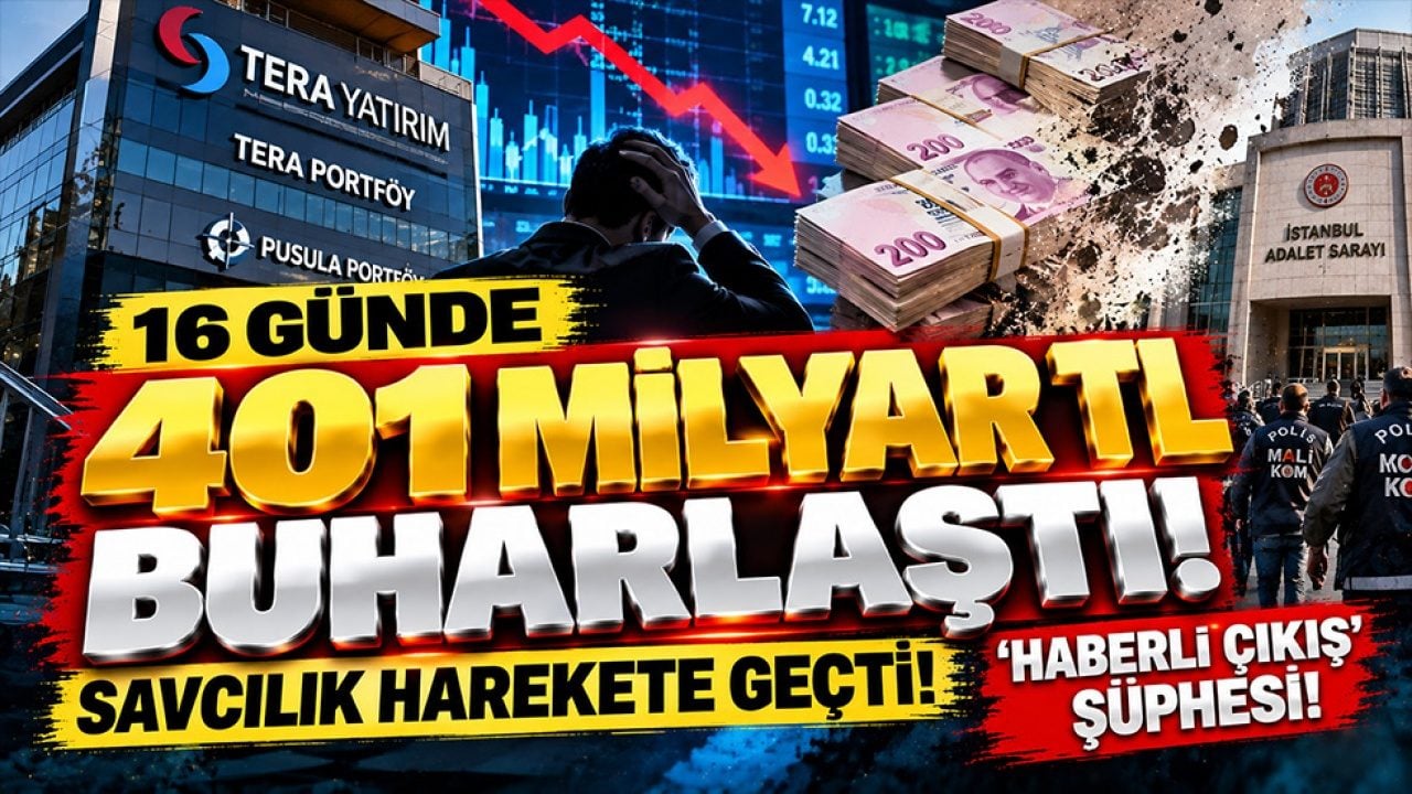 16 günde 401 milyar TL buharlaştı! Savcılık harekete geçti: "Haberli çıkış" şüphesi