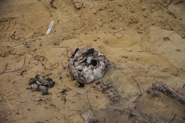 Foto - 16. yüzyıldan kalma toplu mezar bulundu! Bütün çocuk cesetlerinin ağzından aynı şey çıktı