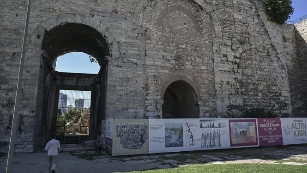 Foto - 1600 yıllık kapının sırrı ortaya çıktı! Meğer dönüşte buradan geçiyorlarmış!