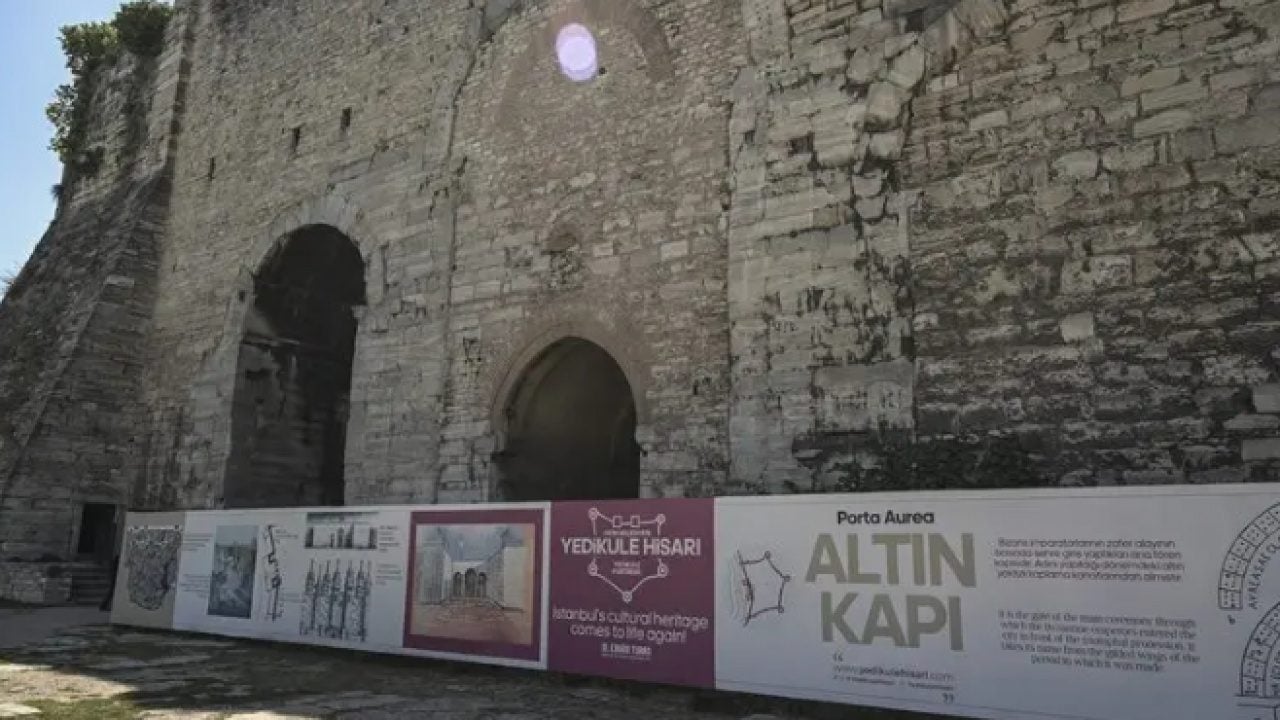 Foto - 1600 yıllık kapının sırrı ortaya çıktı! Meğer dönüşte buradan geçiyorlarmış!