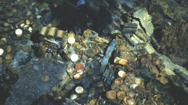Foto - 166 yıl önce 21 ton altınla batmıştı! Dev gemiden çıkanlar şoke etti