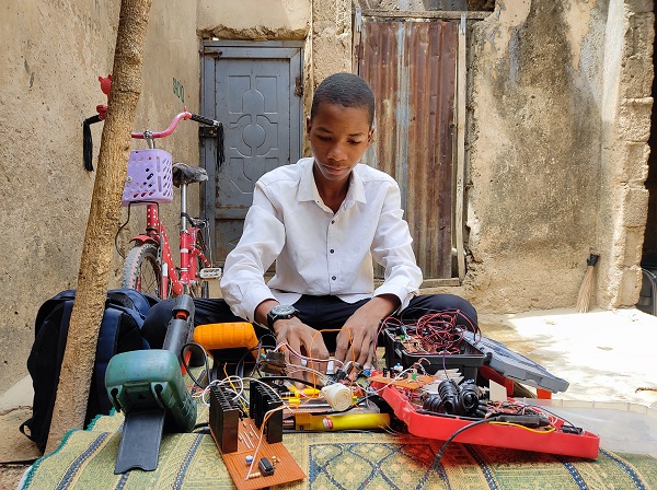 17'lik gençten ses getiren buluş